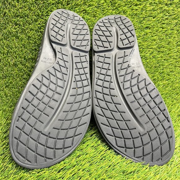 Oofos OOahh Mens Size 13 Black Walking Outdoor Sport Recovery Slide Sandals main image 9